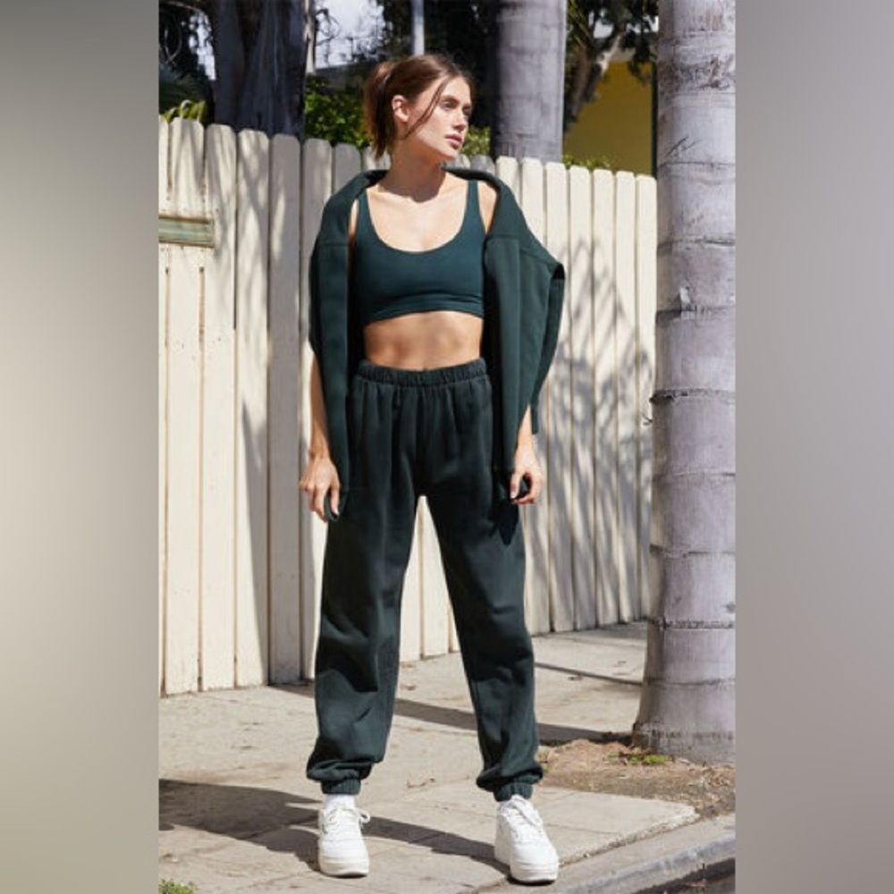 John Galt Green Rosa Sweatpant in Green